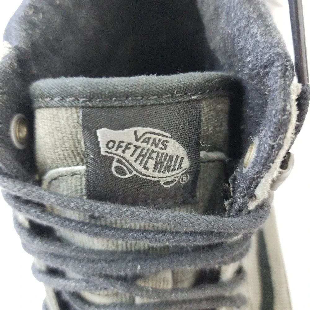 Vans Sk8-Hi MTE Olive Green Corduroy Suede High Top Sneakers Mens 8 Womens 9.5‎